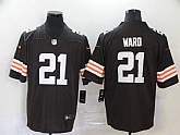 Nike Browns 21 Denzel Ward Brown 2020 New Vapor Untouchable Limited Jersey,baseball caps,new era cap wholesale,wholesale hats